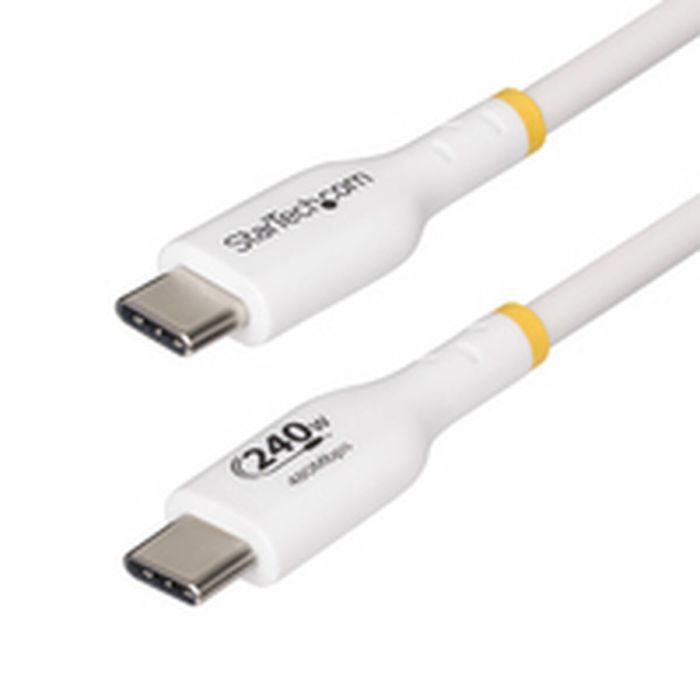 Câble USB Startech USB2EPR1MW Blanc 1 m 4