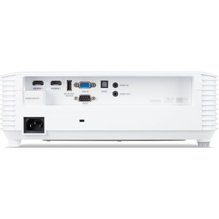 (3840x2160) Acer H6805BDa DLP 4000-Lumen 16:9 HDMI VGA USB Speaker 3D UHD White 4
