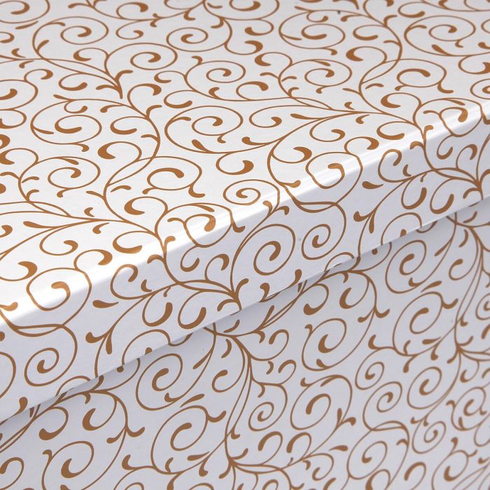 Set de boîtes décoratives Versa Serpentine Carton (15 Pièces) 1