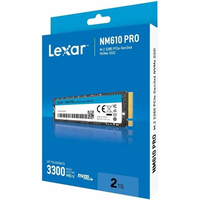 Disque dur Lexar LNM610P002T-RNNNG 2 TB SSD 1
