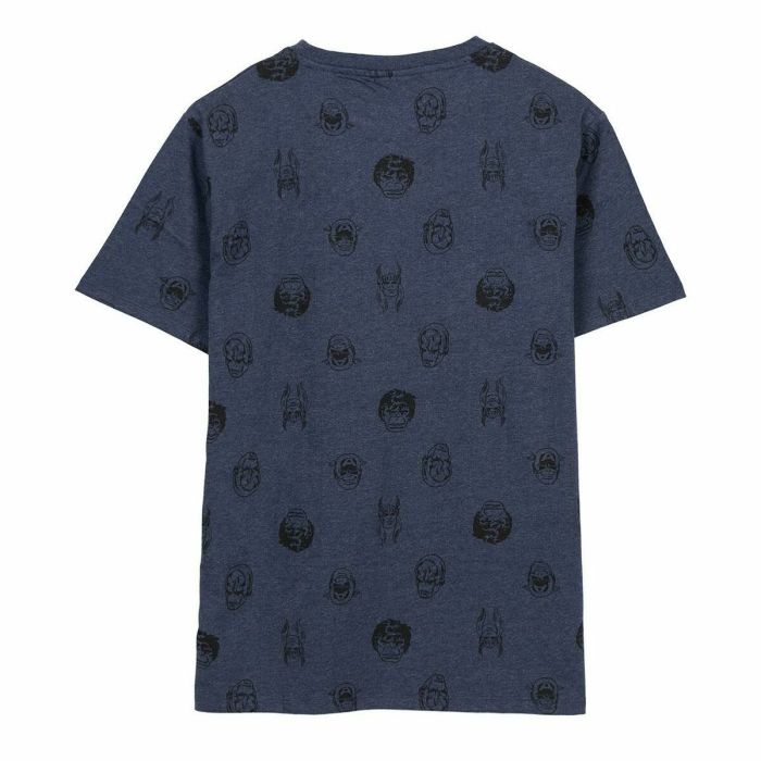 T-shirt à manches courtes homme Marvel Bleu foncé Adultes 1 T-shirt à manches courtes homme Marvel Bleu foncé Adultes 1