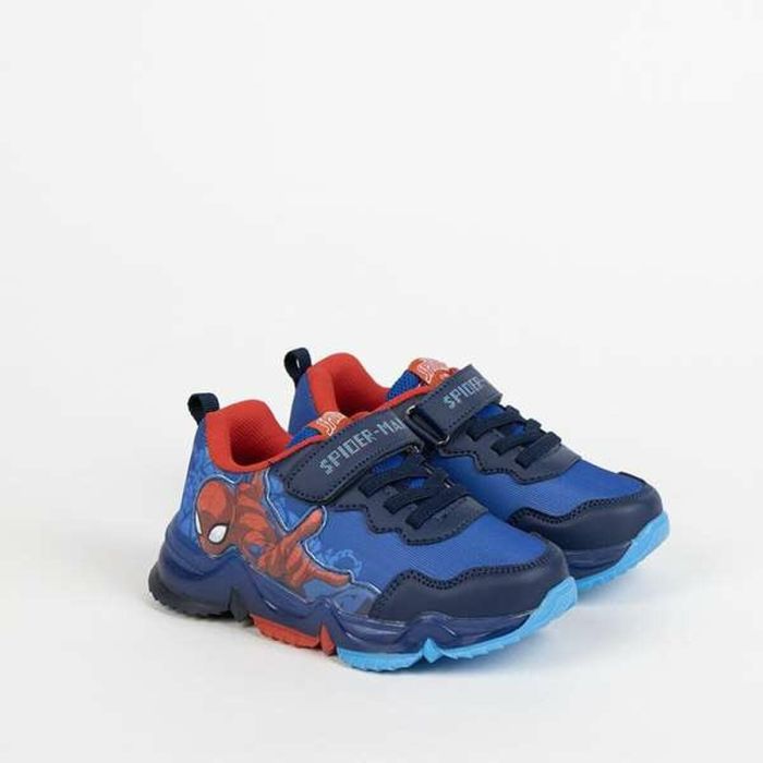 Chaussures de Sport pour Enfants Spider-Man Bleu 1 Chaussures de Sport pour Enfants Spider-Man Bleu 1