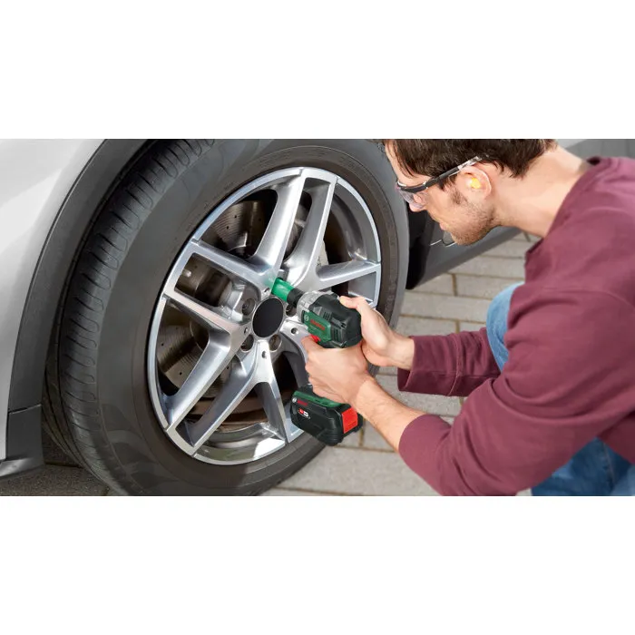 Bosch - UniversalImpactDrive 18V-350 - Boulonneuse sans fil 18V - 350 Nm - Moteur sans charbon - Jeu de 4 douilles - Compatible POWER FOR ALL