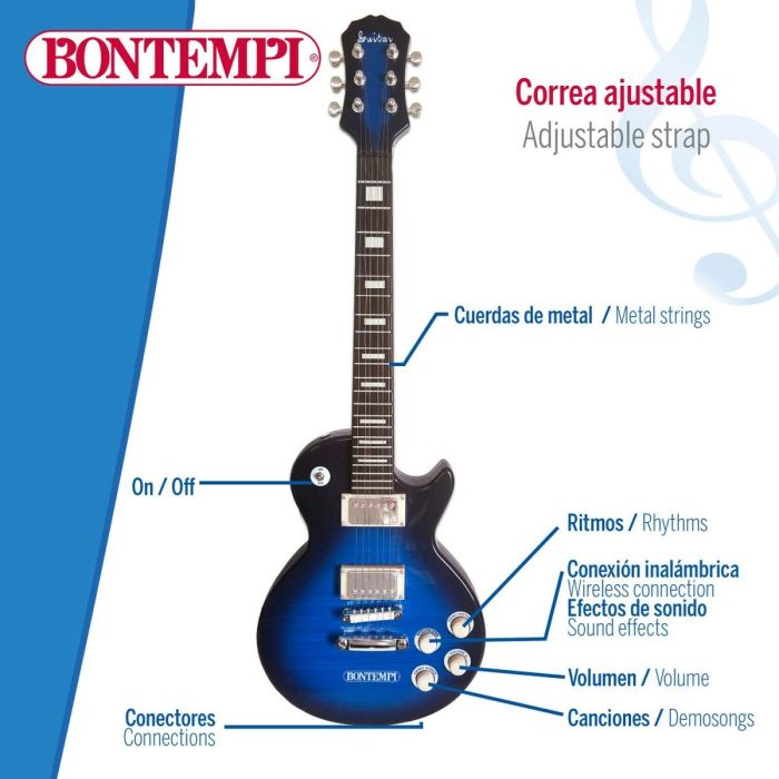 Guitare pour Enfant Bontempi ROCK 3