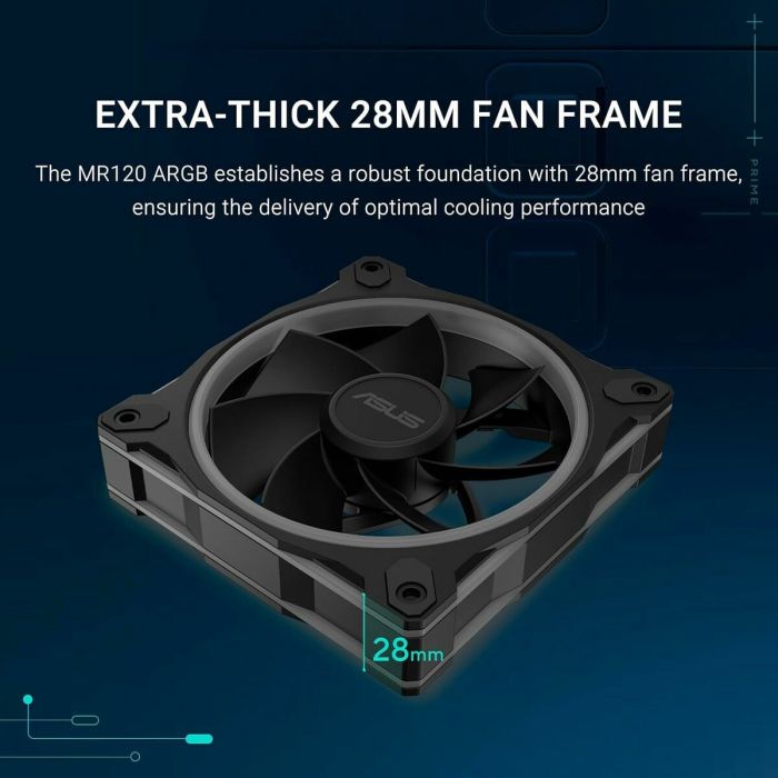 Ventillateur de cabine Asus 90DA00L0-B09020 Noir 22