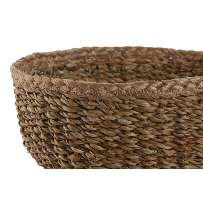 Set de basket Home ESPRIT Fibre naturelle Boho 30 x 30 x 13 cm 2