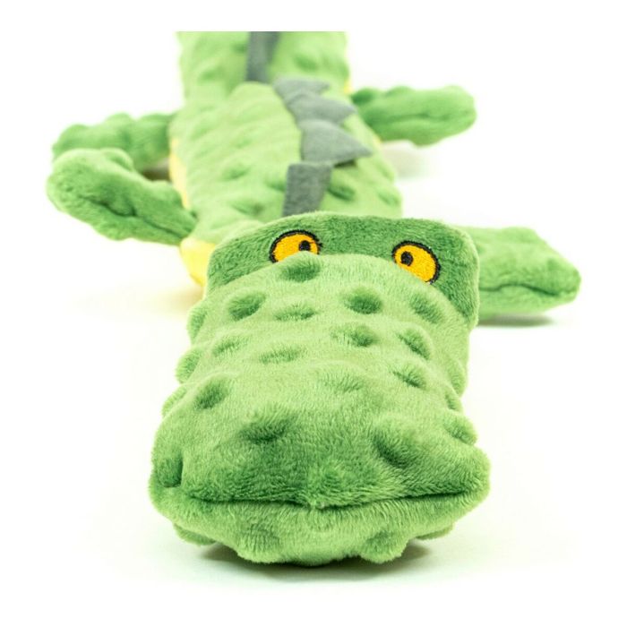 Jouet pour chien en peluche Gloria Dogmonsters Vert 100 % polyester Crocodile 65 x 5 x 6 cm 3