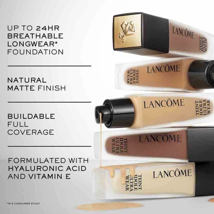 Base de maquillage liquide Lancôme Teint Idole Ultra Wear N Nº 445N Spf 35 30 ml 2 Base de maquillage liquide Lancôme Teint Idole Ultra Wear N Nº 445N Spf 35 30 ml 2