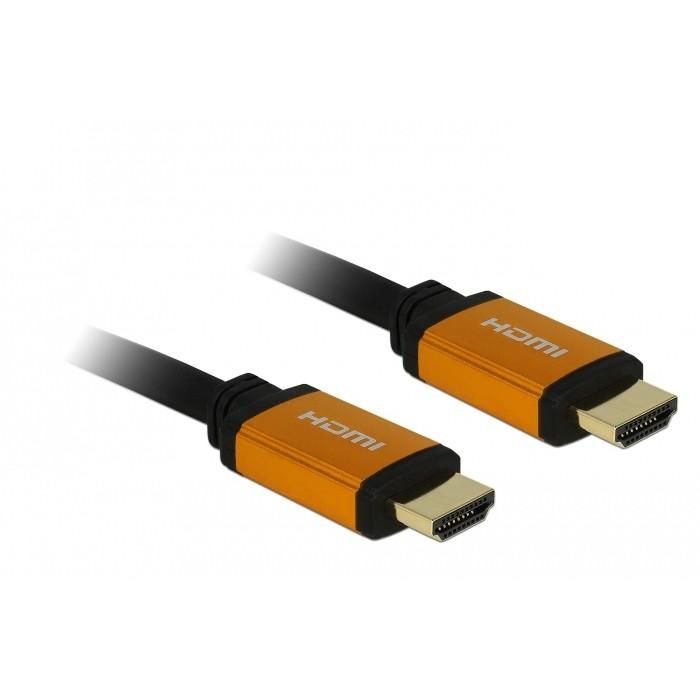 DELOCK Ultra High Speed HDMI Kabel 48 Gbps 8K 60Hz 0.5m 1