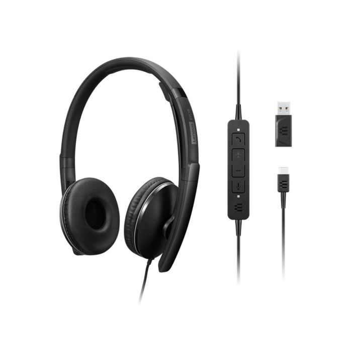 Casque Lenovo 4XD1M39029 Noir Casque Lenovo 4XD1M39029 Noir
