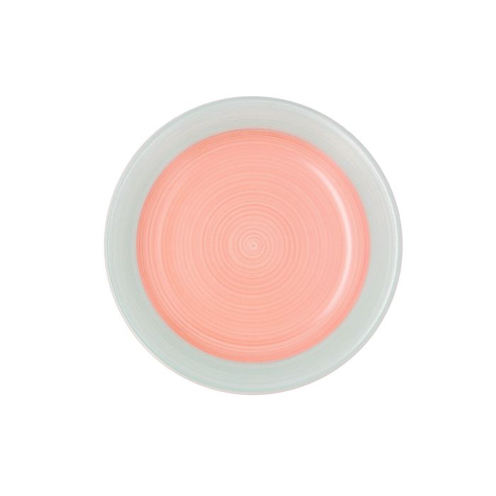 Assiette à dessert Quid Kaleido Vert Corail Céramique 19 cm (12 Unités) 4