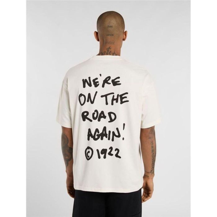 T-shirt à manches courtes homme Dickies Sneedville Ss Beige 10 ans 3