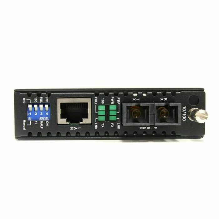 Convertisseur de Média Multimode Startech ET90110SC2 Noir 2