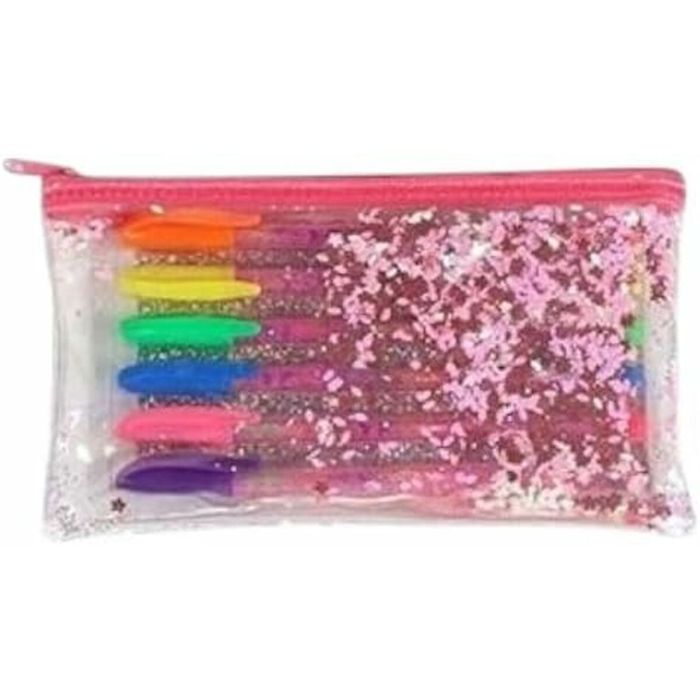 Ensemble de Stylos Barbie fuchsia 1 Ensemble de Stylos Barbie fuchsia 1