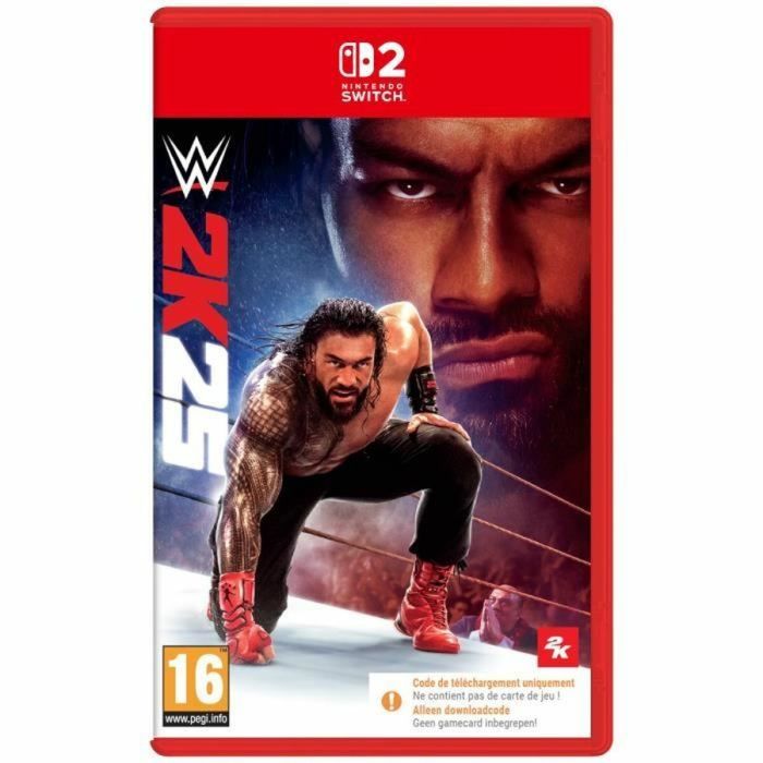 2K Games WWE 2K25 Jeu pour Nintendo Switch Code dans une Boîte