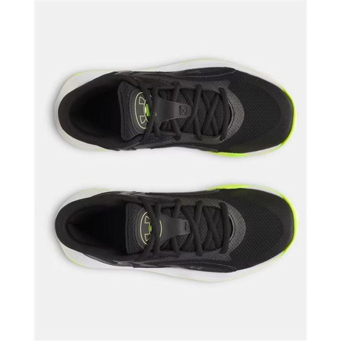 Chaussures de Basket-Ball pour Enfants Under Armour Gs Jet '25 Noir 39 1/3 3