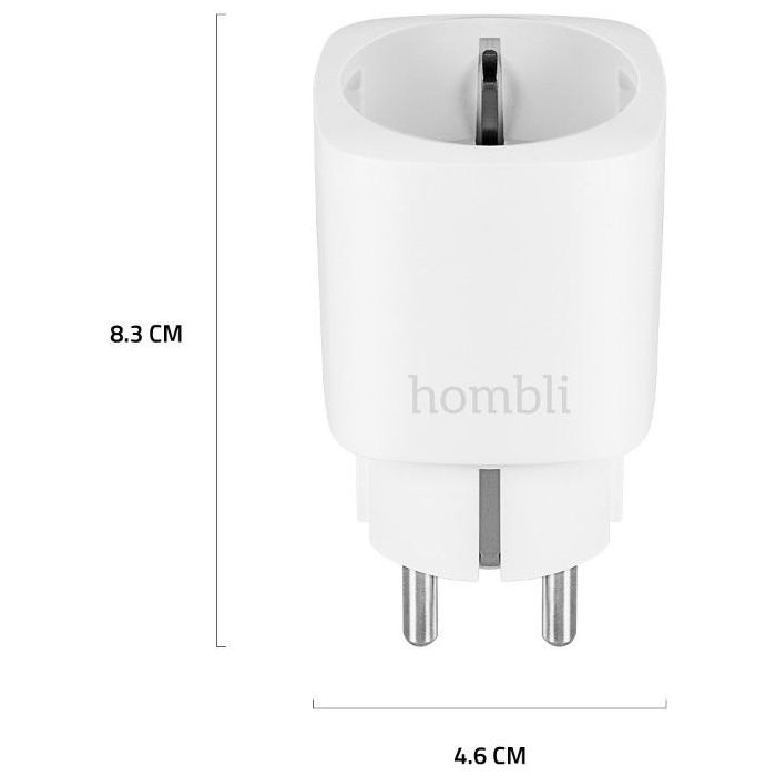 Hombli smarte Steckdose EU, weiß 4 Hombli smarte Steckdose EU, weiß 4