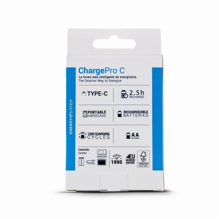 Piles Rechargeables Energy Sistem 500185 5 Piles Rechargeables Energy Sistem 500185 5