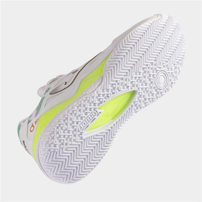 Baskets Casual pour Femme Joma Sport Spin 2402 Blanc Vert 4