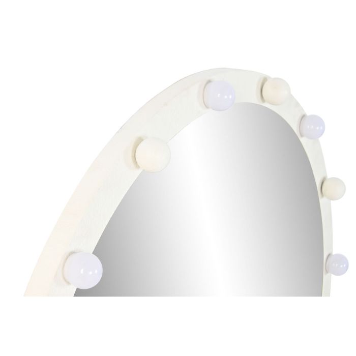 Miroir mural Home ESPRIT Blanc Moderne 100 X 7,5 X 100 CM 4