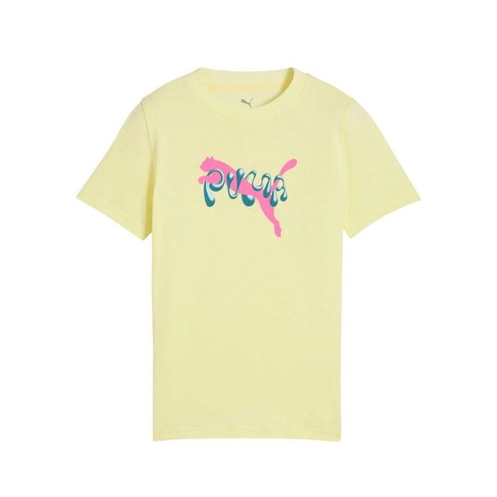 T shirt à manches courtes Enfant Puma Tweenerverse Graphic Jaune L 0 T shirt à manches courtes Enfant Puma Tweenerverse Graphic Jaune L 0