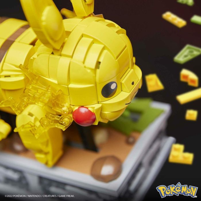Kit de construction Pokémon Mega Construx - Motion Pikachu 1095 Pièces 2