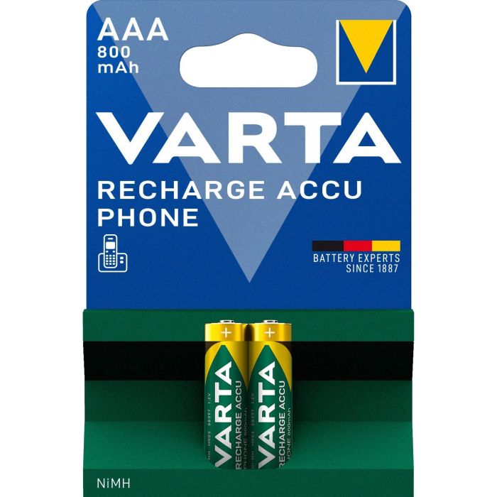Akku AAA 1.2V (HR03) *Varta* Recharge Accu Phone - 2er-Pack 1