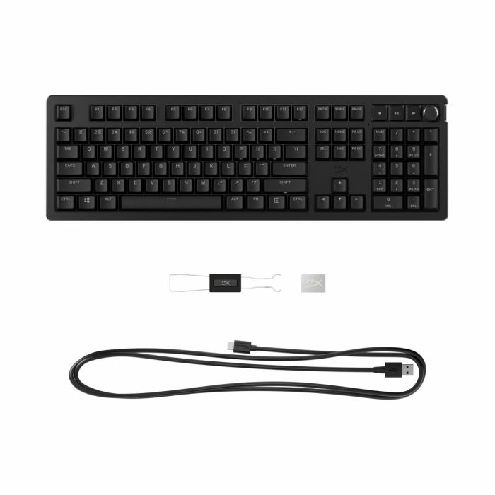 Clavier HyperX 7G7A3AA#ABE Noir 3 Clavier HyperX 7G7A3AA#ABE Noir 3