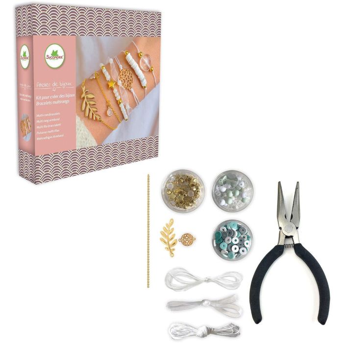 Atelier de bijoux - SYCOMORE - Bracelets multirangs - Des 12 ans 2 Atelier de bijoux - SYCOMORE - Bracelets multirangs - Des 12 ans 2