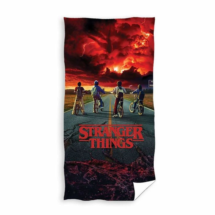 Serviette de plage Stranger Things 70 x 140 cm 1
