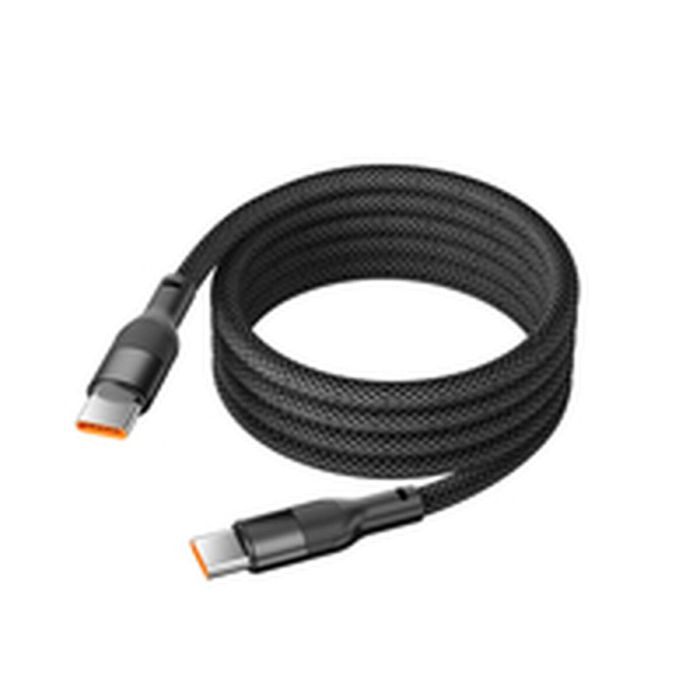 Câble USB KSIX Noir 1 m 1