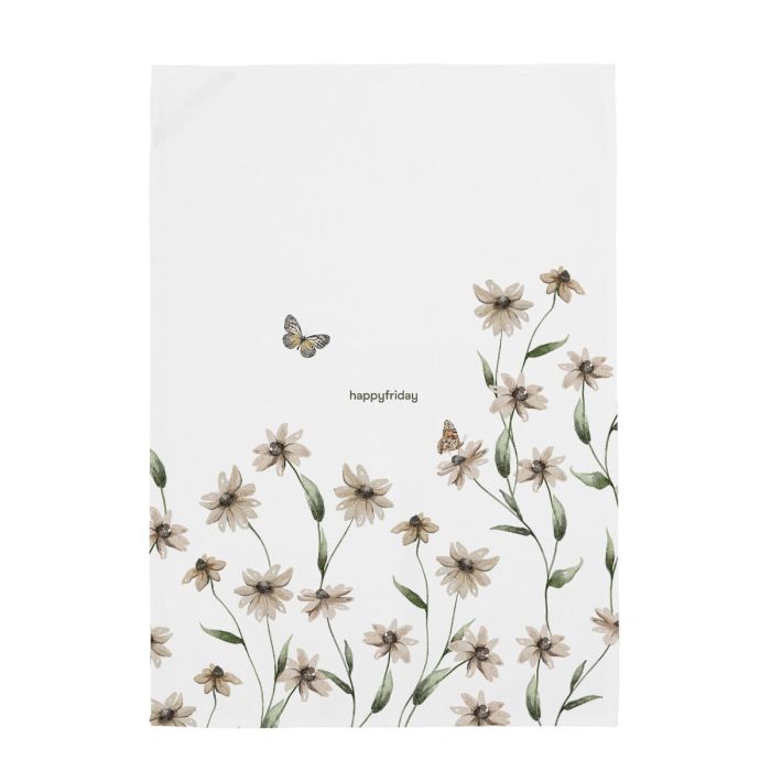 Tissu de cuisine HappyFriday Burgeoning Multicouleur 70 x 50 cm (2 Unités) 3