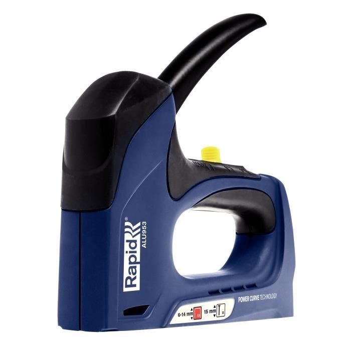 Agrafeuse dual aluminium ALU953 de Rapid 1 Agrafeuse dual aluminium ALU953 de Rapid 1