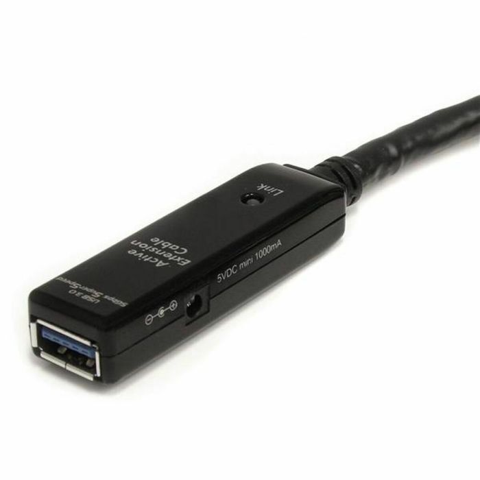 Câble USB Startech USB3AAEXT5M USB A Noir 2