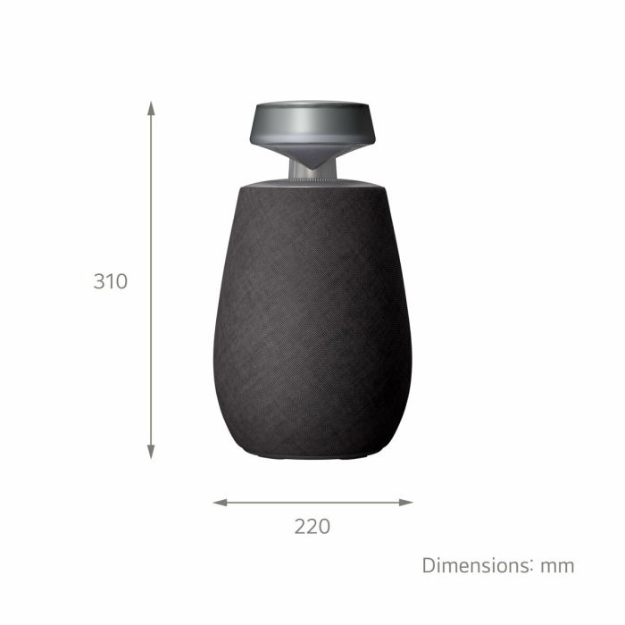 Haut-parleurs bluetooth portables LG XG2TBK Noir 5 W 27