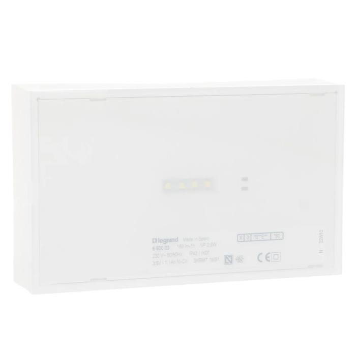 LEGRAND SON-660013 Luminaria de Emergencia Ura Next 160 Lúmenes 1H Non Permanente 120V 0