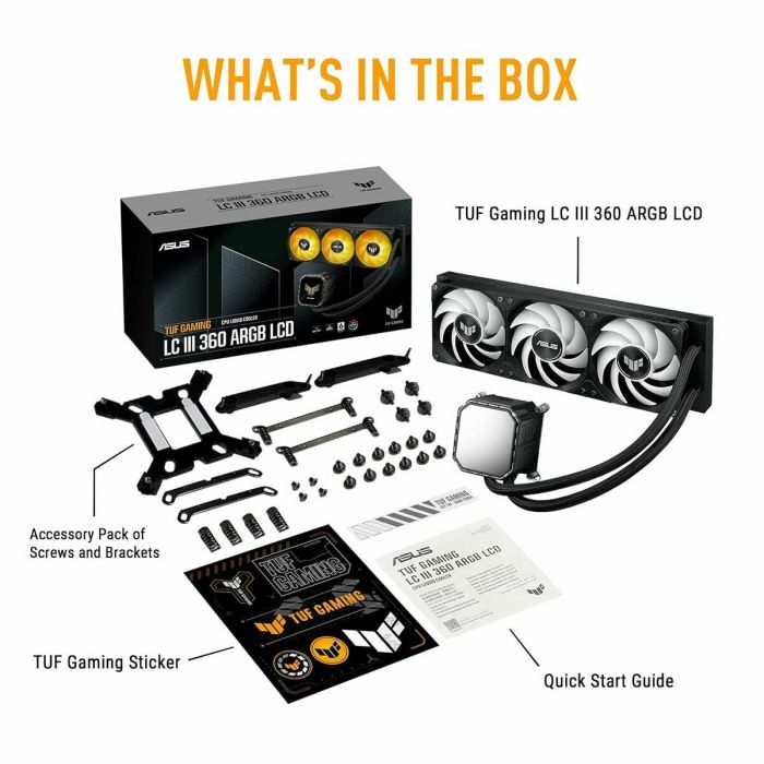 Kit de refroidissement liquide Asus 90RC01A1-B0EAY0 3