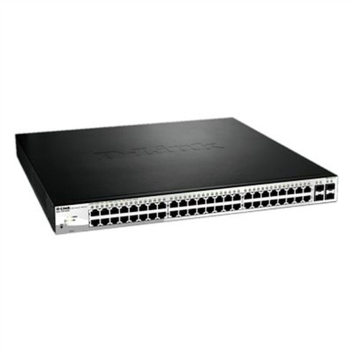 D-Link DGS-1210-52MP Switch de réseau manageable L2 Gigabit Ethernet 48 ports PoE+
