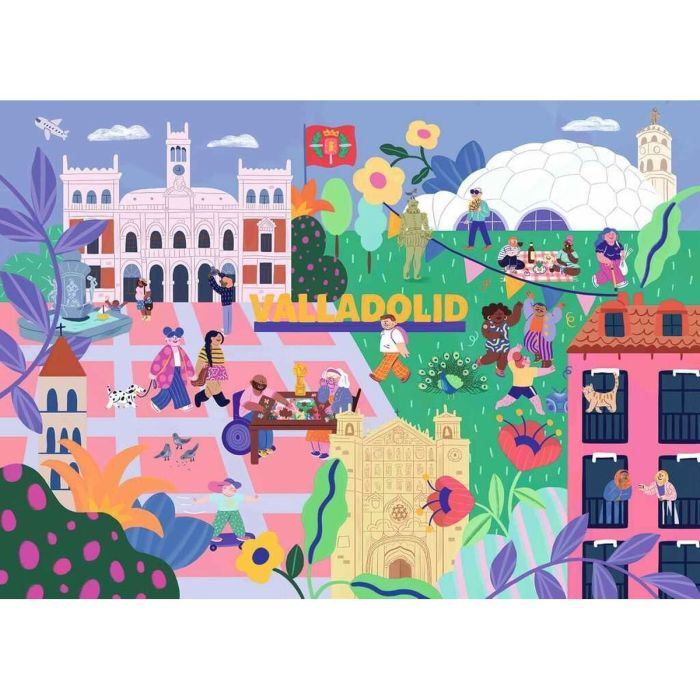 Puzzle Ravensburger Valladolid 1000 Pièces 4