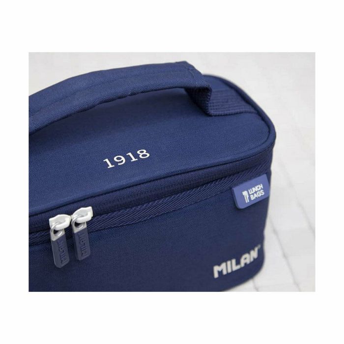 Sac Thermique Milan 1918 Blue marine 22 x 12,5 x 12 cm 3 Sac Thermique Milan 1918 Blue marine 22 x 12,5 x 12 cm 3
