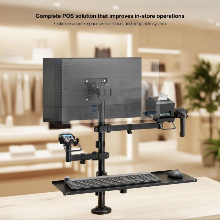 Support de table d'écran TooQ TQPM0003 17" 32" 13" (2 Unités) 3 Support de table d'écran TooQ TQPM0003 17" 32" 13" (2 Unités) 3