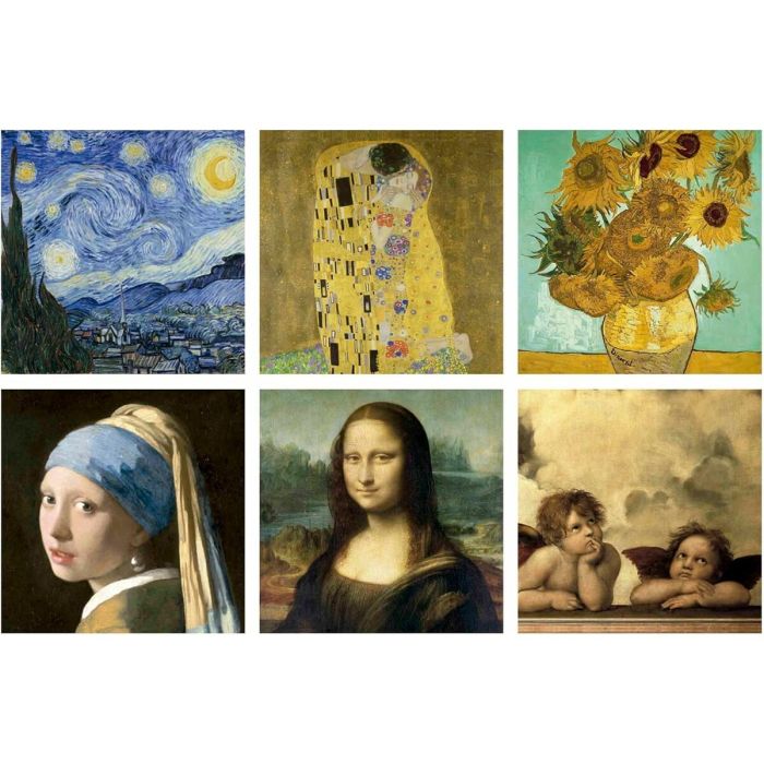 Puzzle Educa Arte en Cubo 36 Pièces 216 Pièces (6 Unités) 9