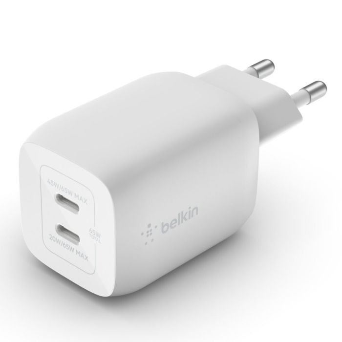 Chargeur mural Belkin WCH013vfWH Blanc 65 W (1 Unité) 5