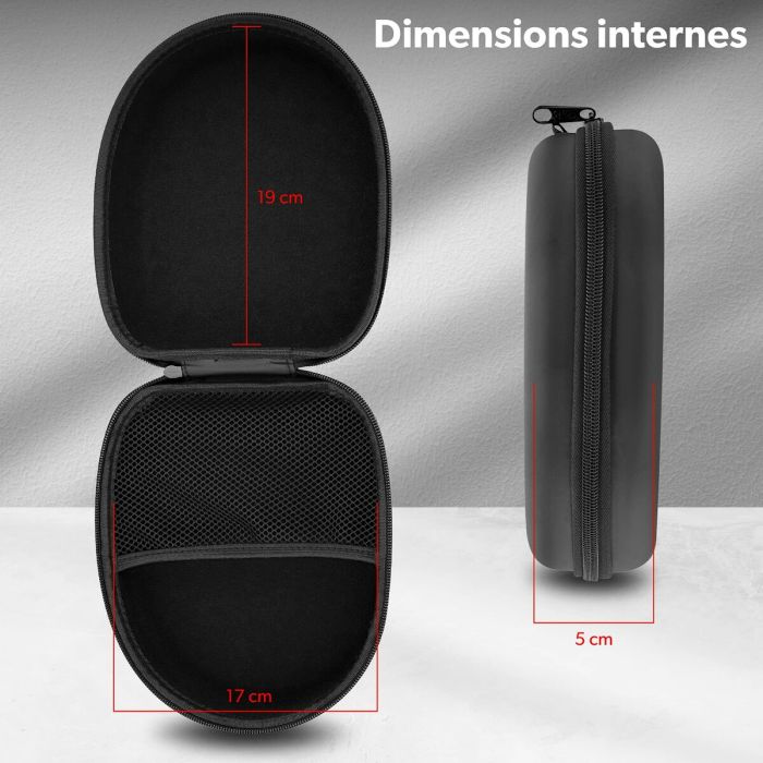 Étui de rangement T'NB CSCASEBK Noir Feuille de Mousse 5