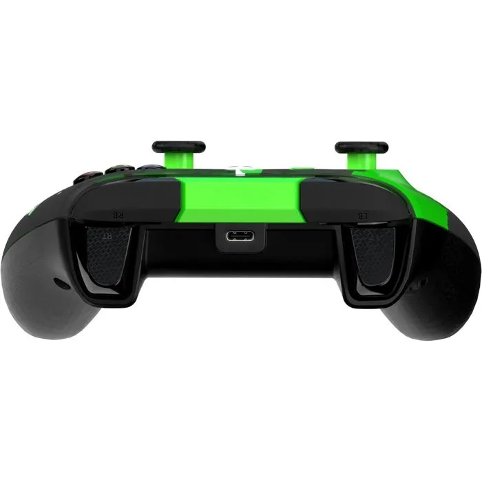 PDP Manette Xbox Rematch Glow Advanced - Manette filaire sous licence officielle avec rétroéclairage, boutons programmables et application - Jolt Green PDP Manette Xbox Rematch Glow Advanced - Manette filaire sous licence officielle avec rétroéclairage, boutons programmables et application - Jolt Green