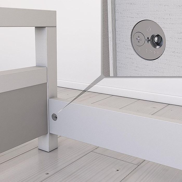 Enganche Excentrica Vis Zamak Ø35 Zincado Italiana Ferramenta 1