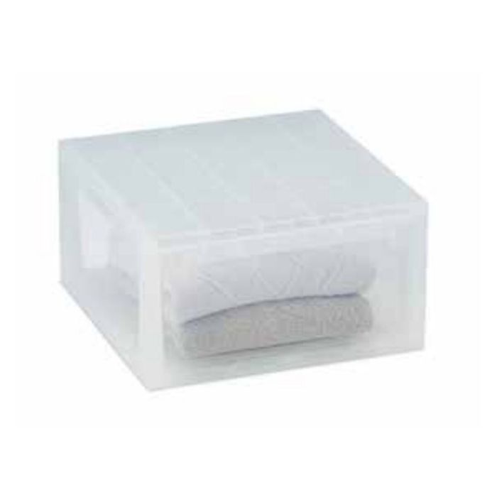 Caisson à Tiroirs Terry LightDrawer L Polyvalents Blanc Transparent polypropylène Plastique 39,6 x 39 x 21,3 cm 1