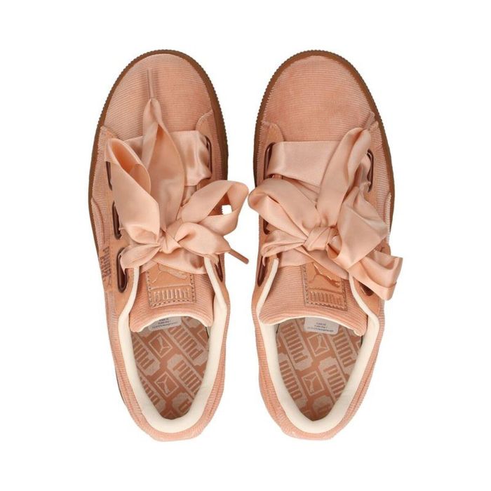Chaussures de sport pour femme Puma Basket Heart Corduroy 5