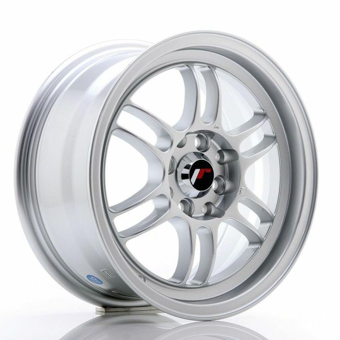 Pneu de voiture Japan Racing Jr7 Silver Argenté 15" PCD 4x114 ET38 CB 73,1