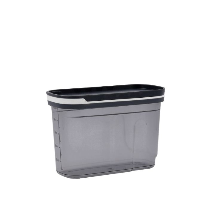 Récipient de Conservation des Aliments Quid City Gris 1,2 L Avec couvercle Distributeur (12 Unités) 6 Récipient de Conservation des Aliments Quid City Gris 1,2 L Avec couvercle Distributeur (12 Unités) 6